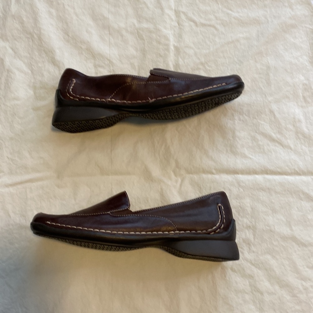 NWOT Anne KLIEN Brown Leather Slip-on Loafers- VERY comfortable ⚡️size: 6M ⚡️